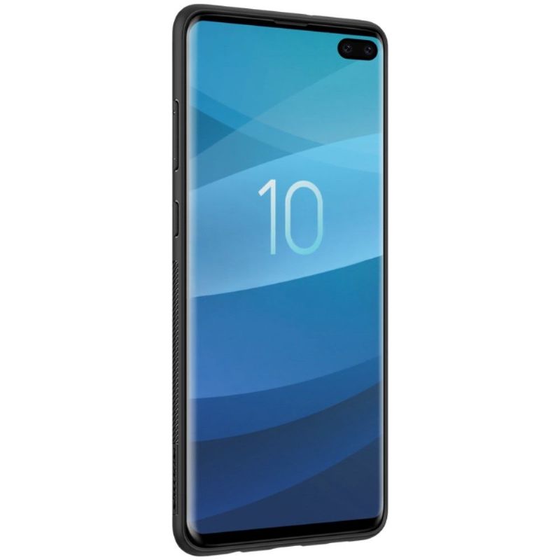 Deksel Til Samsung Galaxy S10 Plus Syntetisk Fiber