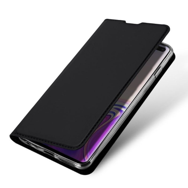 Etui Til Samsung Galaxy S10 Plus Business Imitert Skinn