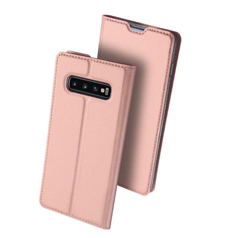 Etui Til Samsung Galaxy S10 Plus Business Imitert Skinn