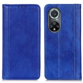 Beskyttelse Deksel Til Honor 50 Pro Folio Deksel Pro Elegance Split Litchi Leather