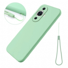 Deksel Huawei Nova 12s Silikonstropp