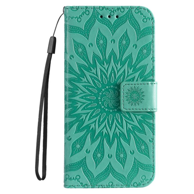 Folio Deksel Til Motorola Edge 50 Pro Solar Mandala