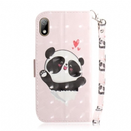 Etui Til Huawei Y5 2019 Søt Panda