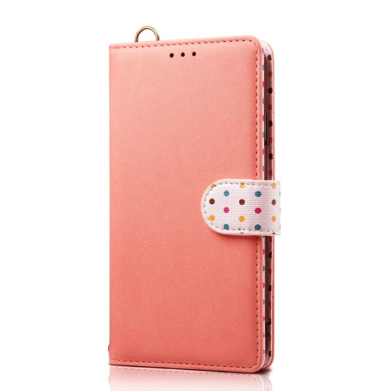 Etui Til Xiaomi Mi 9 Lite Anti-fall Vintage Polka Prikker