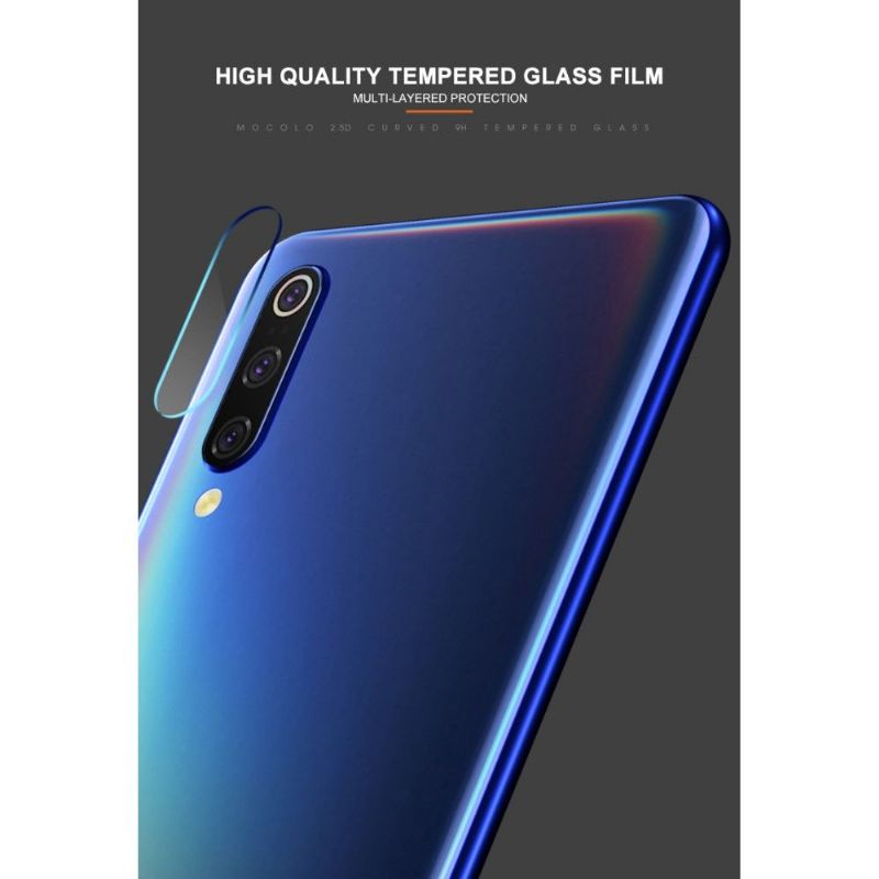 Beskyttelse Deksel Til Xiaomi Mi 9 - Herdet Glass For Bakre Kameralinse