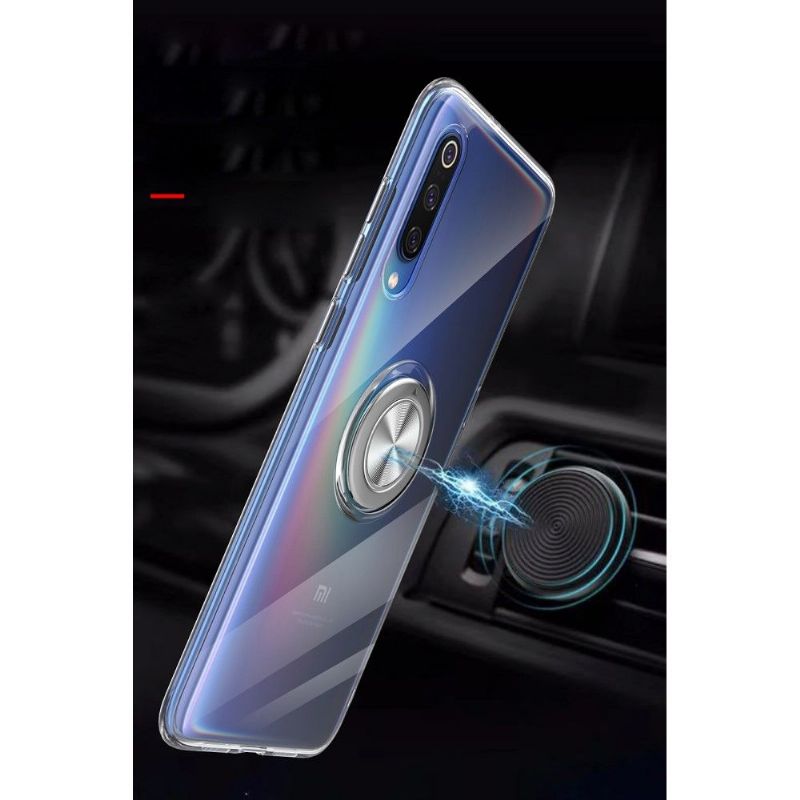 Deksel Til Xiaomi Mi 9 Med Magnetring - Gjennomsiktig