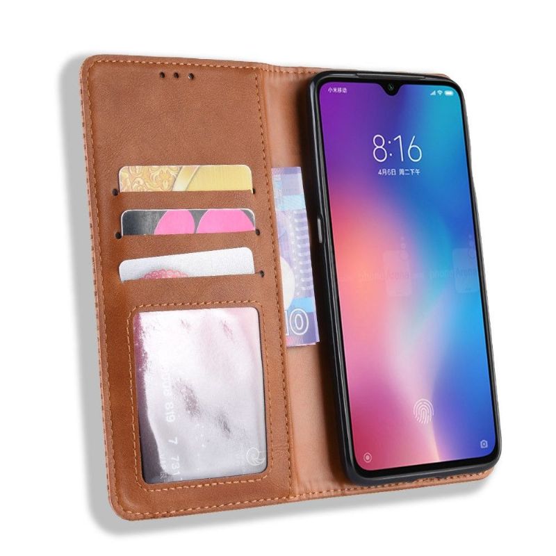 Etui Til Xiaomi Mi 9 Skinnstil Le Cirénius