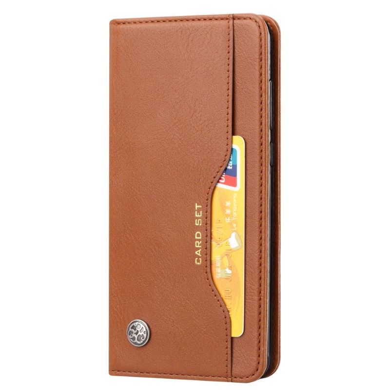 Folio Deksel Til Xiaomi Mi 9 Leather Stand Case Kortholder