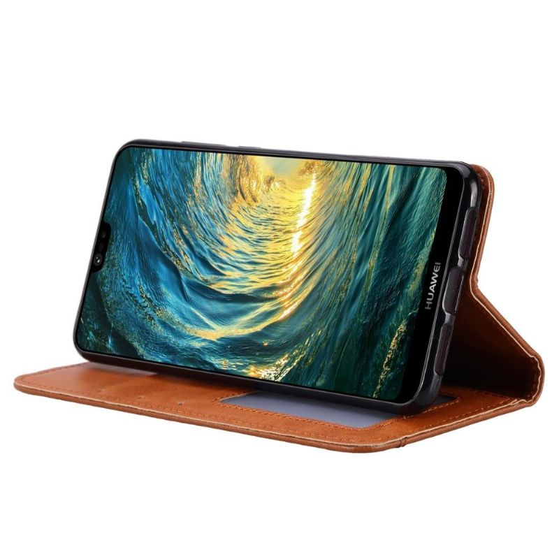 Folio Deksel Til Xiaomi Mi 9 Leather Stand Case Kortholder