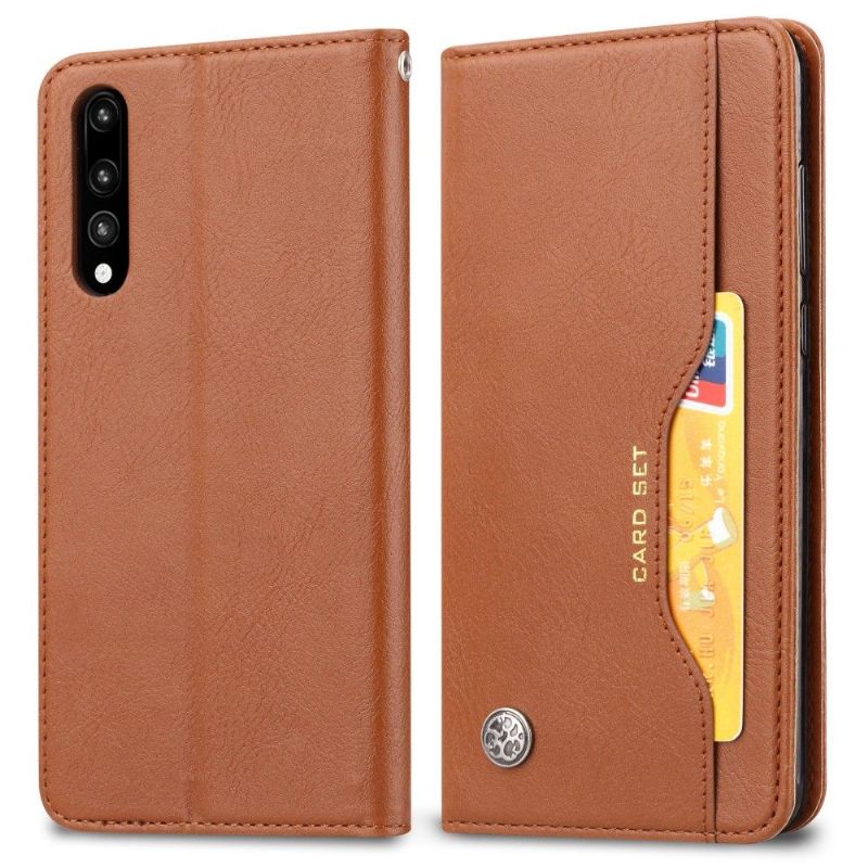 Folio Deksel Til Xiaomi Mi 9 Leather Stand Case Kortholder