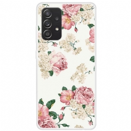 Deksel Til Samsung Galaxy A33 5G Blomster