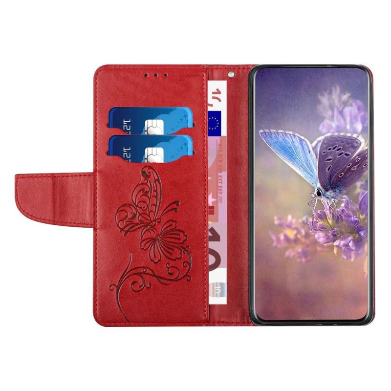 Etui Til Samsung Galaxy A33 5G Originalitet Folio Deksel Sommerfugl