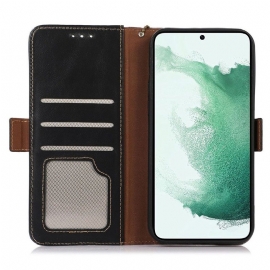 Folio Deksel Til Samsung Galaxy A33 5G Leather Series 14