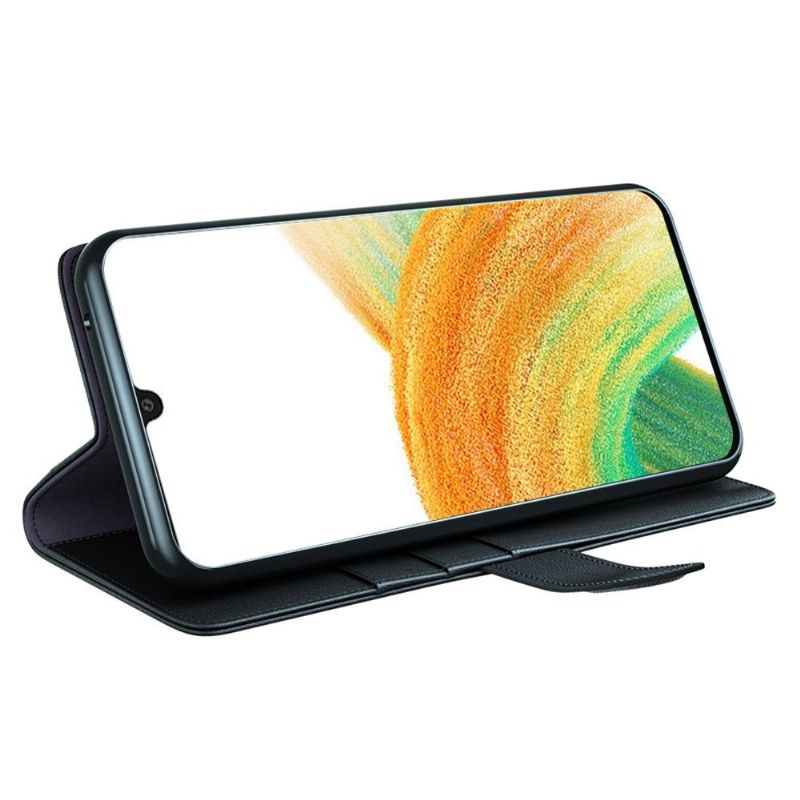 Folio Deksel Til Samsung Galaxy A33 5G Premium Skinn