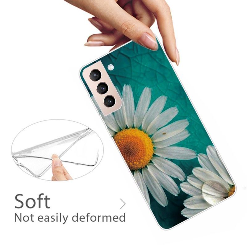 Deksel Til Samsung Galaxy S22 5G Daisy Flower