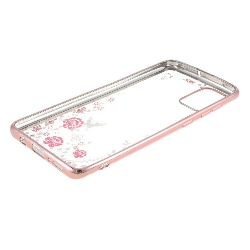 Deksel Til Samsung Galaxy A71 Floral Spring Transparent