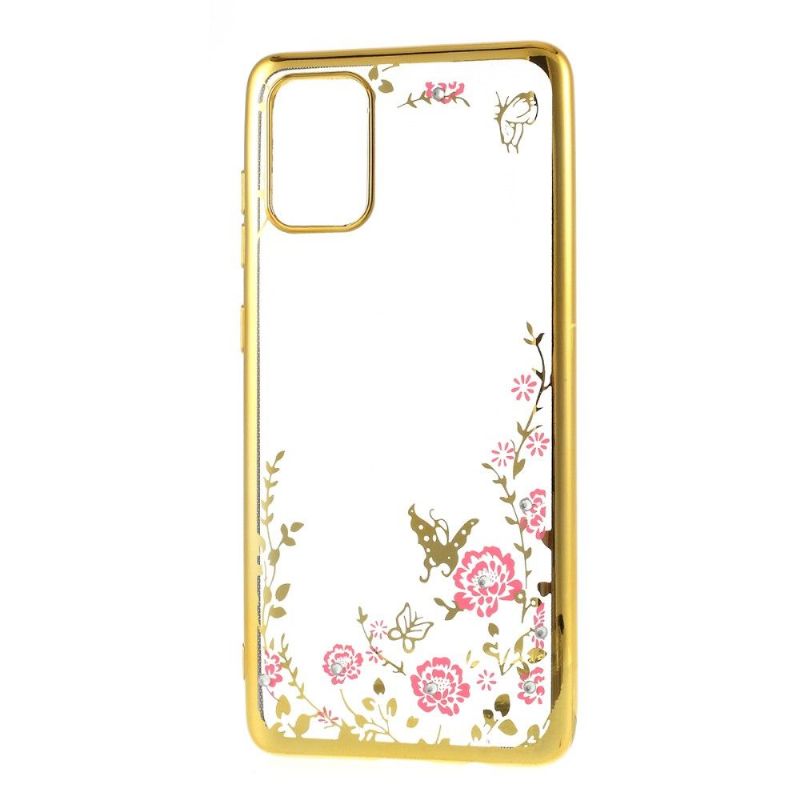 Deksel Til Samsung Galaxy A71 Floral Spring Transparent