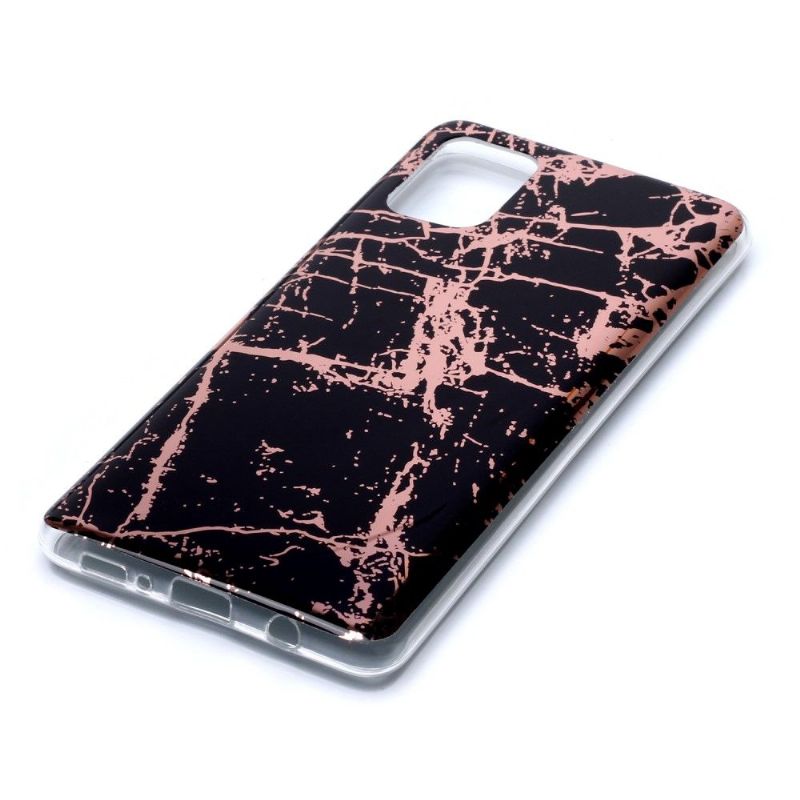 Deksel Til Samsung Galaxy A71 Originalitet Marble Style Gel