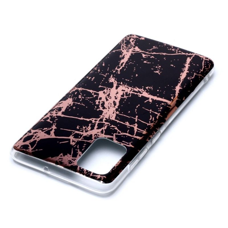 Deksel Til Samsung Galaxy A71 Originalitet Marble Style Gel