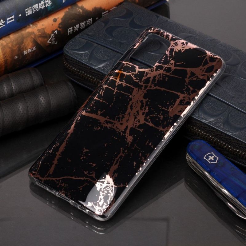 Deksel Til Samsung Galaxy A71 Originalitet Marble Style Gel