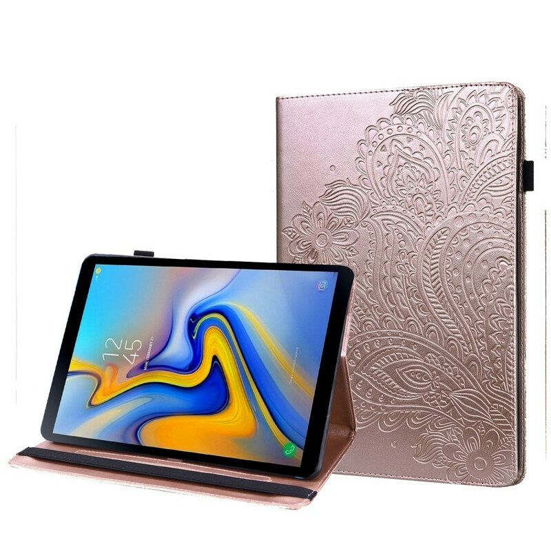 Etui Til Samsung Galaxy Tab A7 Lite Blomstermandala