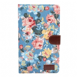 Folio Deksel Til Samsung Galaxy Tab A7 Lite Liberty Blomster