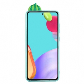 Deksel Til Samsung Galaxy A53 5G Originalitet Silikon Vannmelon 3d