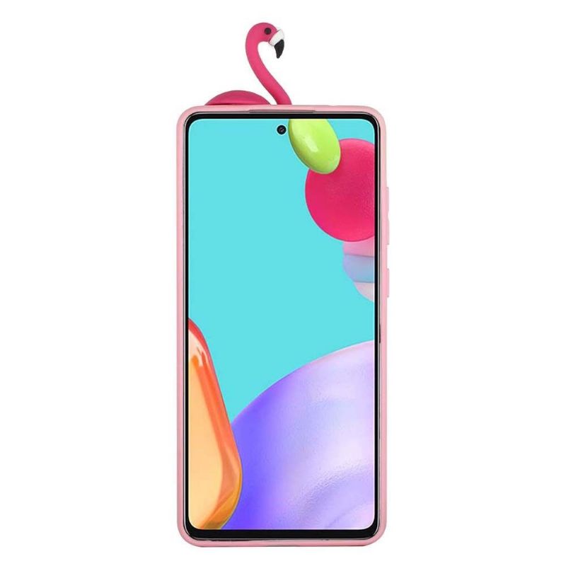 Deksel Til Samsung Galaxy A53 5G Silikon Flamingo 3d