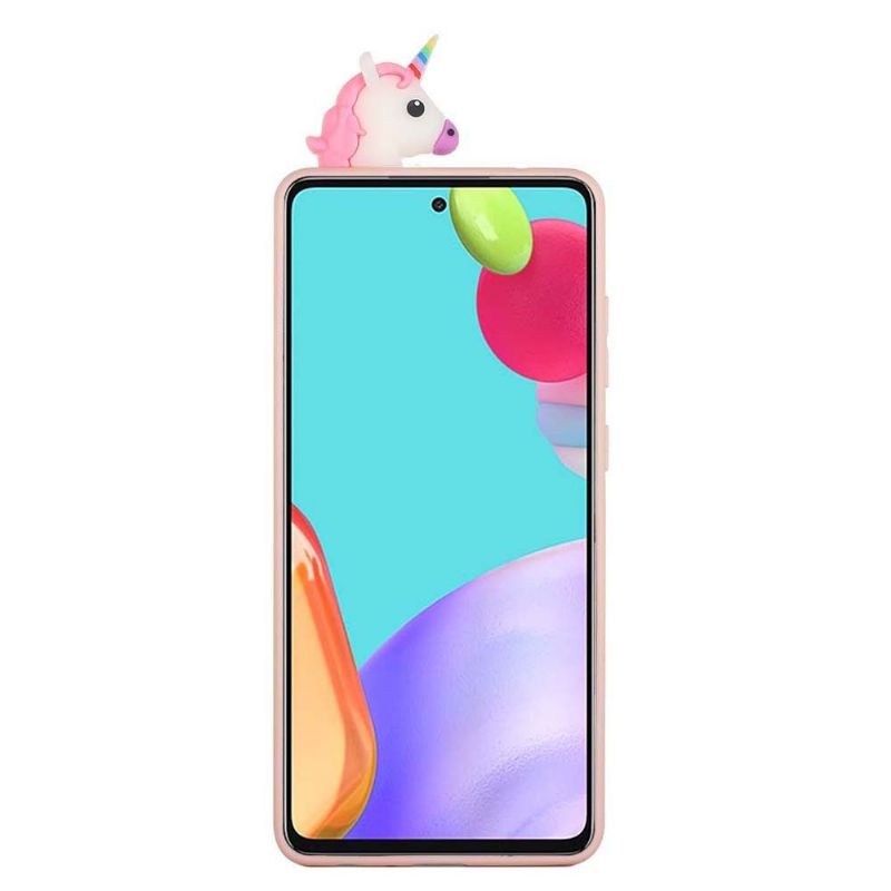 Deksel Til Samsung Galaxy A53 5G Silikon Unicorn 3d