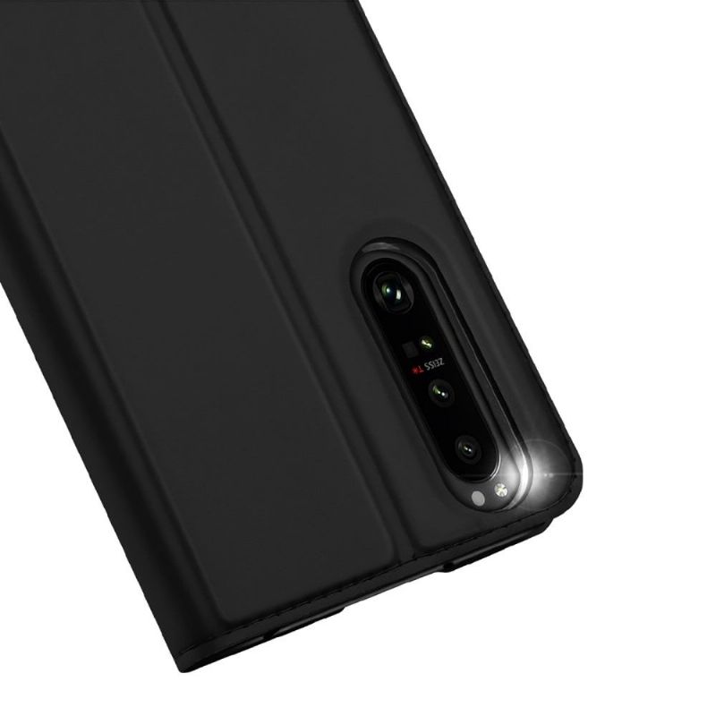 Folio Deksel Til Sony Xperia 1 IV Business Satin Effect