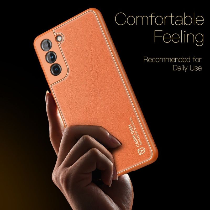 Deksel Til Samsung Galaxy S21 FE Yolo Series Leather Effect