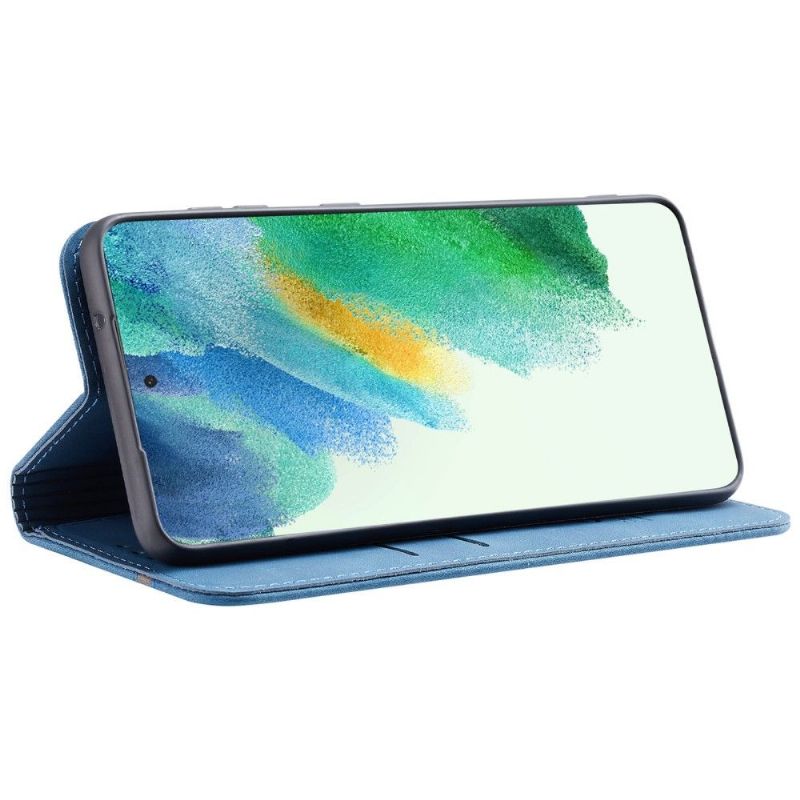 Folio Deksel Til Samsung Galaxy S21 FE Waltz 001-serien Kortholder