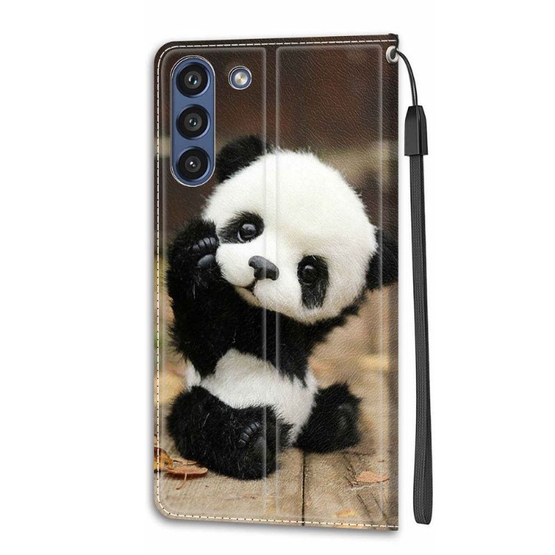 Lærdeksel Til Samsung Galaxy S21 FE Originalitet Lille Panda