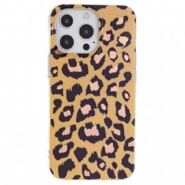 Deksel Til iPhone 15 Pro Max Leopardmønster