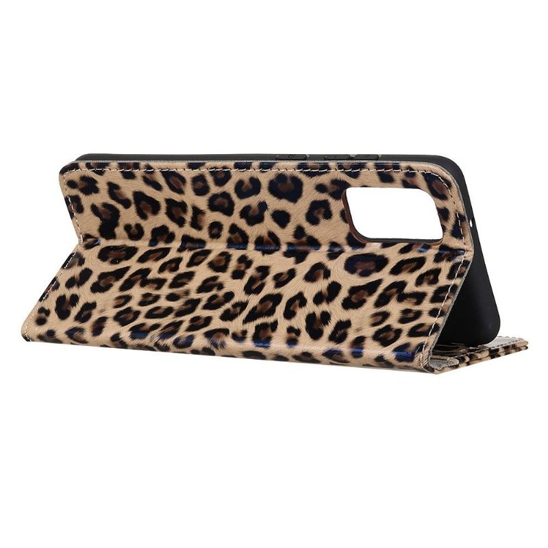 Folio Deksel Til Samsung Galaxy A51 5G Leopard