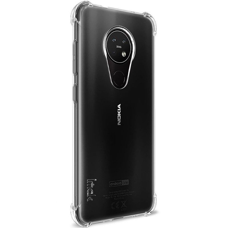 Deksel Til Nokia 7.2 Klassebeskyttelse - Clear