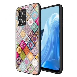 Deksel Til Oppo Reno 7 Originalitet Mandala Kaleidoskop Med Stativ