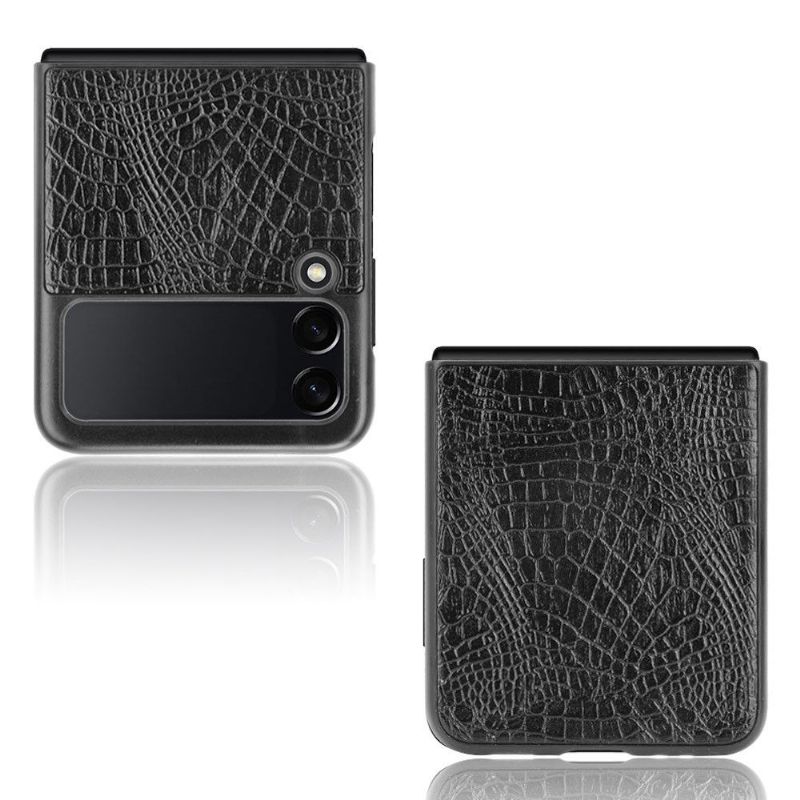 Deksel Til Samsung Galaxy Z Flip 3 5G Croc Skin Effect