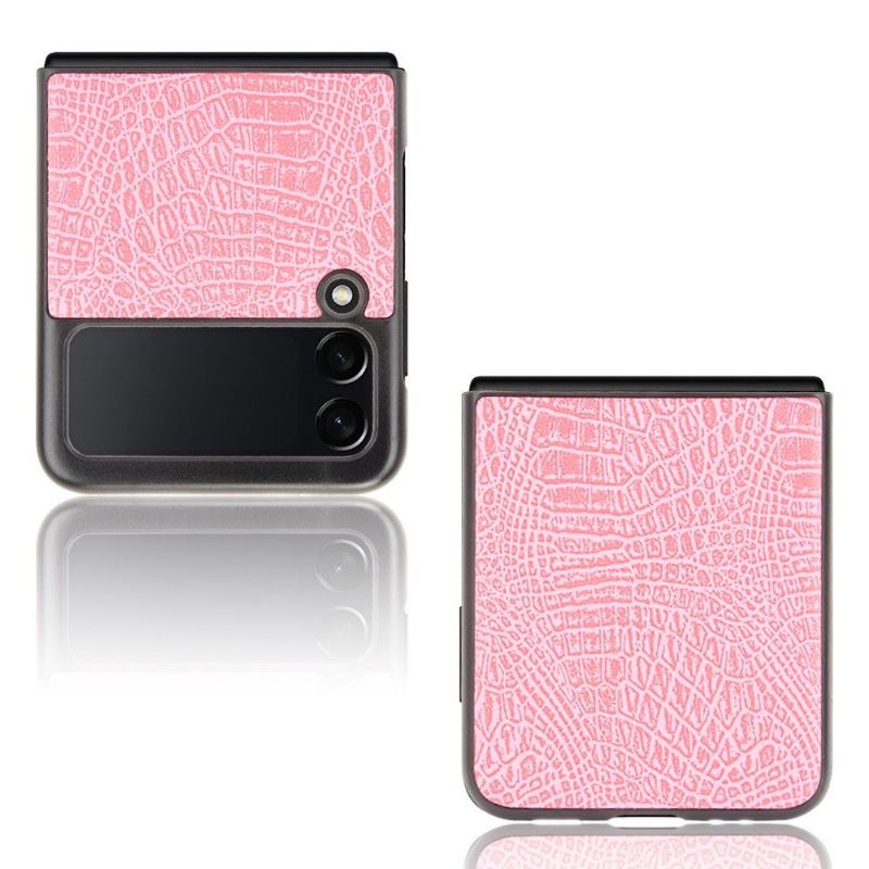 Deksel Til Samsung Galaxy Z Flip 3 5G Croc Skin Effect