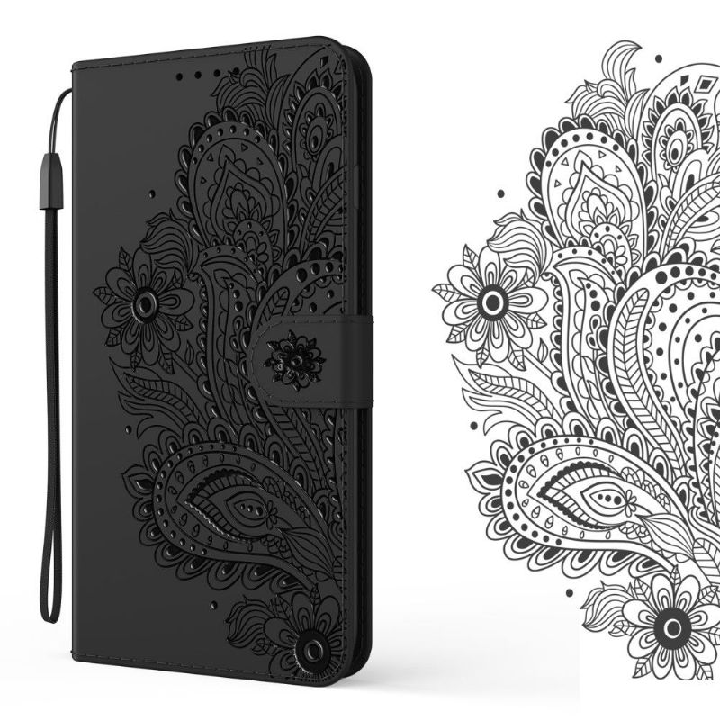 Folio Deksel Til Xiaomi Mi 10T Lite Anti-fall Lena Paisley