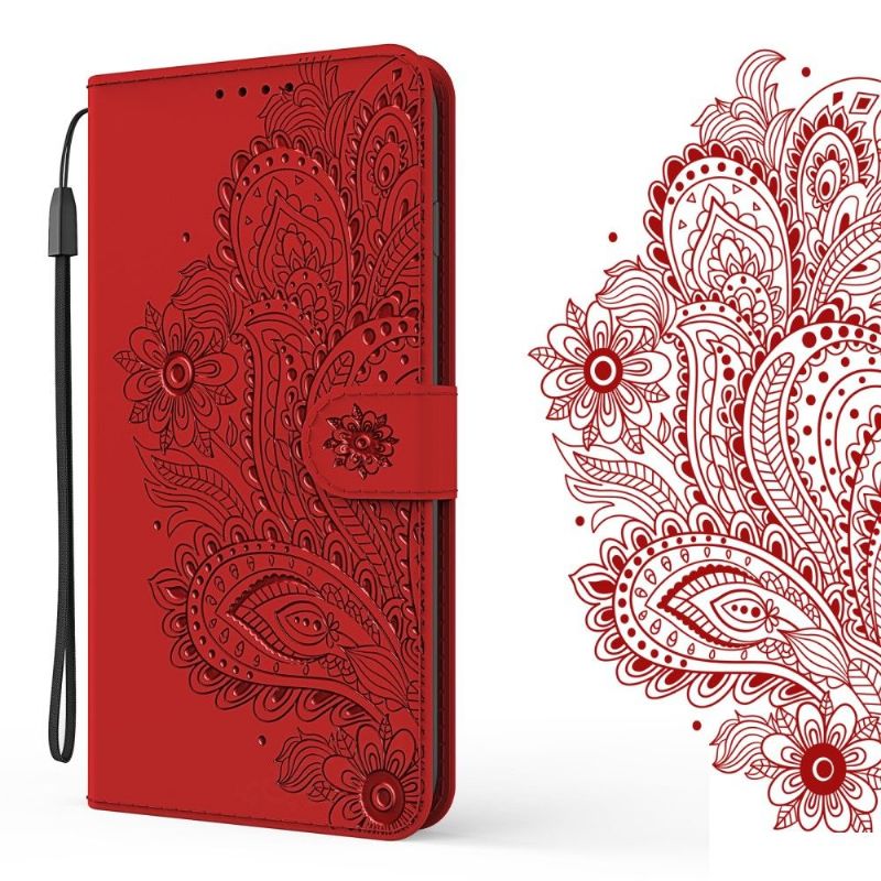 Folio Deksel Til Xiaomi Mi 10T Lite Anti-fall Lena Paisley