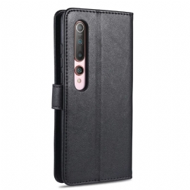 Folio Deksel Til Xiaomi Mi 10 / 10 Pro Azns Retro Leather Effect