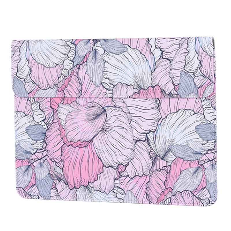 Blomsterkonvoluttdesign Laptopveske