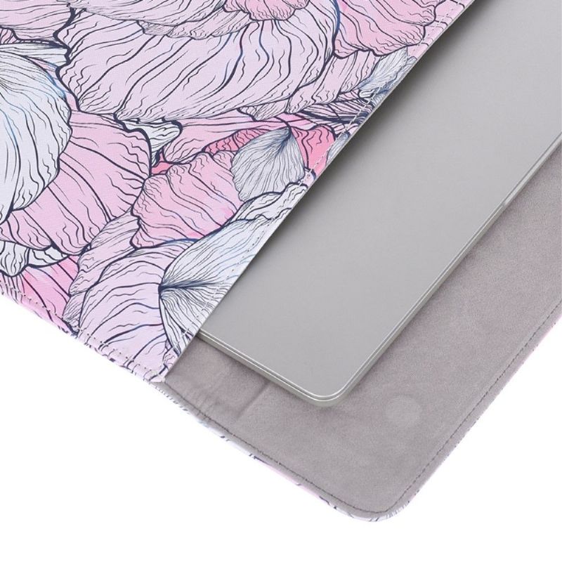 Blomsterkonvoluttdesign Laptopveske