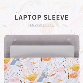 Computer Bag Design Konvolutt Fargerike Mønstre