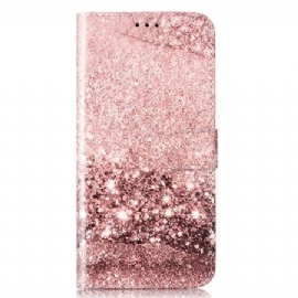 Folio Deksel Samsung Galaxy S24 5g Gull-rose Marmor Beskyttelse Deksel