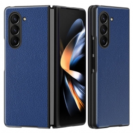 Deksel Samsung Galaxy Z Fold 6 Litchi Kunstskinn