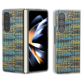 Deksel Samsung Galaxy Z Fold 6 Mobildeksel Fargede Fliser Tekstur