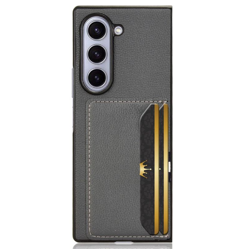 Deksel Samsung Galaxy Z Fold 6 Tricolore Kortholder Beskyttelse Deksel