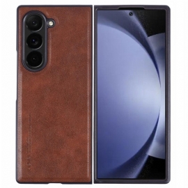 Deksel Til Samsung Galaxy Z Fold 6 Kunstskinn X-level